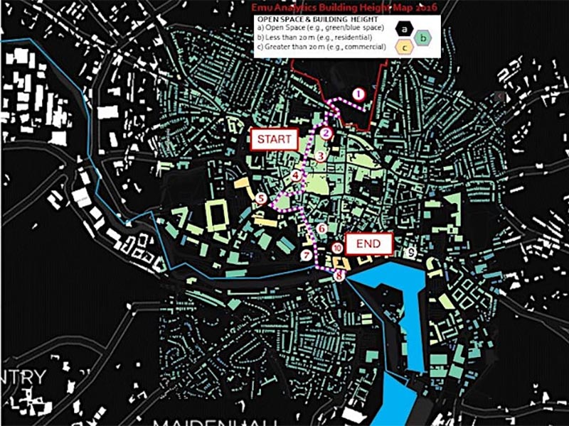 Urban Climate Walks in Ipswich 2024