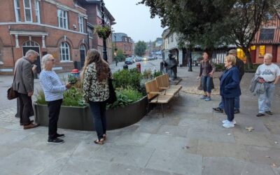 Walking the Greener Ipswich Route with ‘The Bench Man’